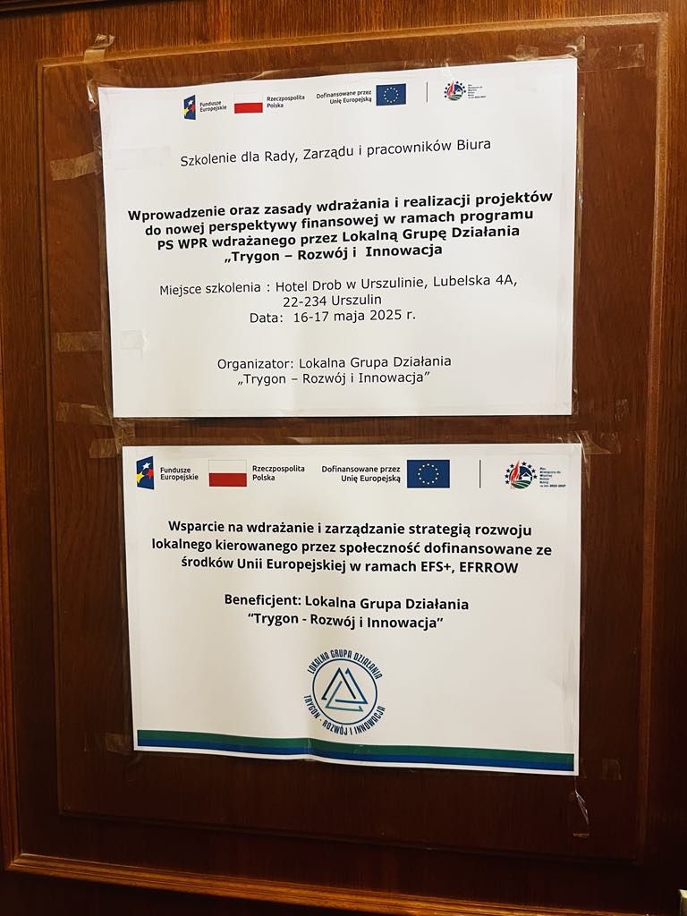 Szkolenie dla członków Rady, Zarządu i pracowników biura